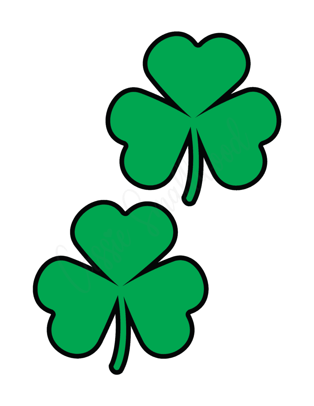 12 Unique Shamrock Templates Free Printable Cassie Smallwood Shamrock Template Templates Printable Free Shamrock Printable
