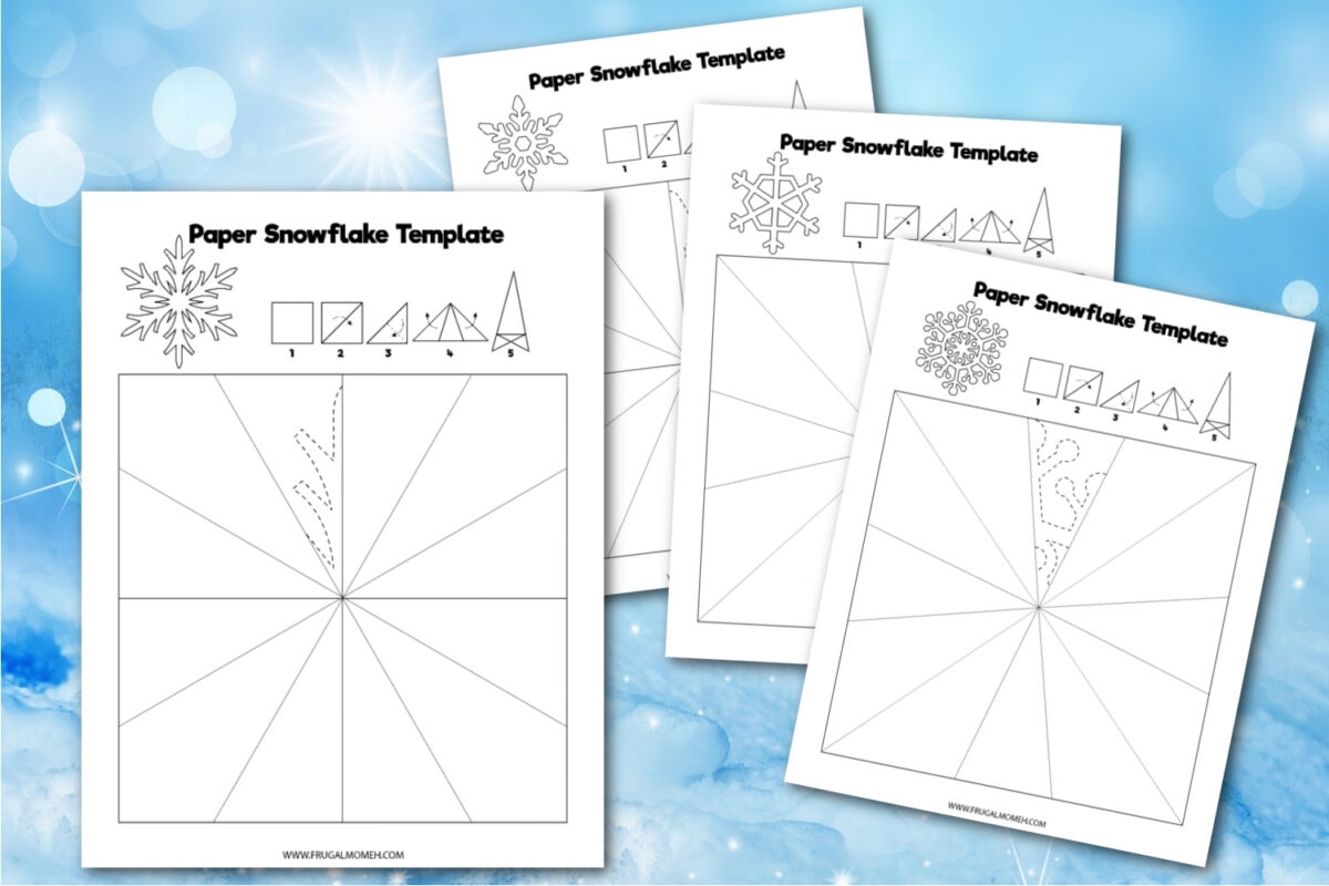 Paper Snowflake Printable Templates