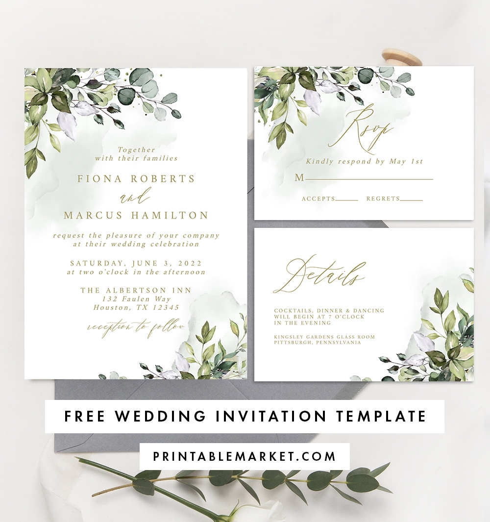 14 Free Wedding Program Templates