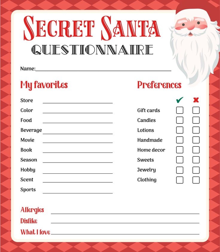 15 Best Free Printable Christmas Wish List Templates PDF For Free At Printablee Christmas Wish List Template Work Secret Santa Free Christmas Printables