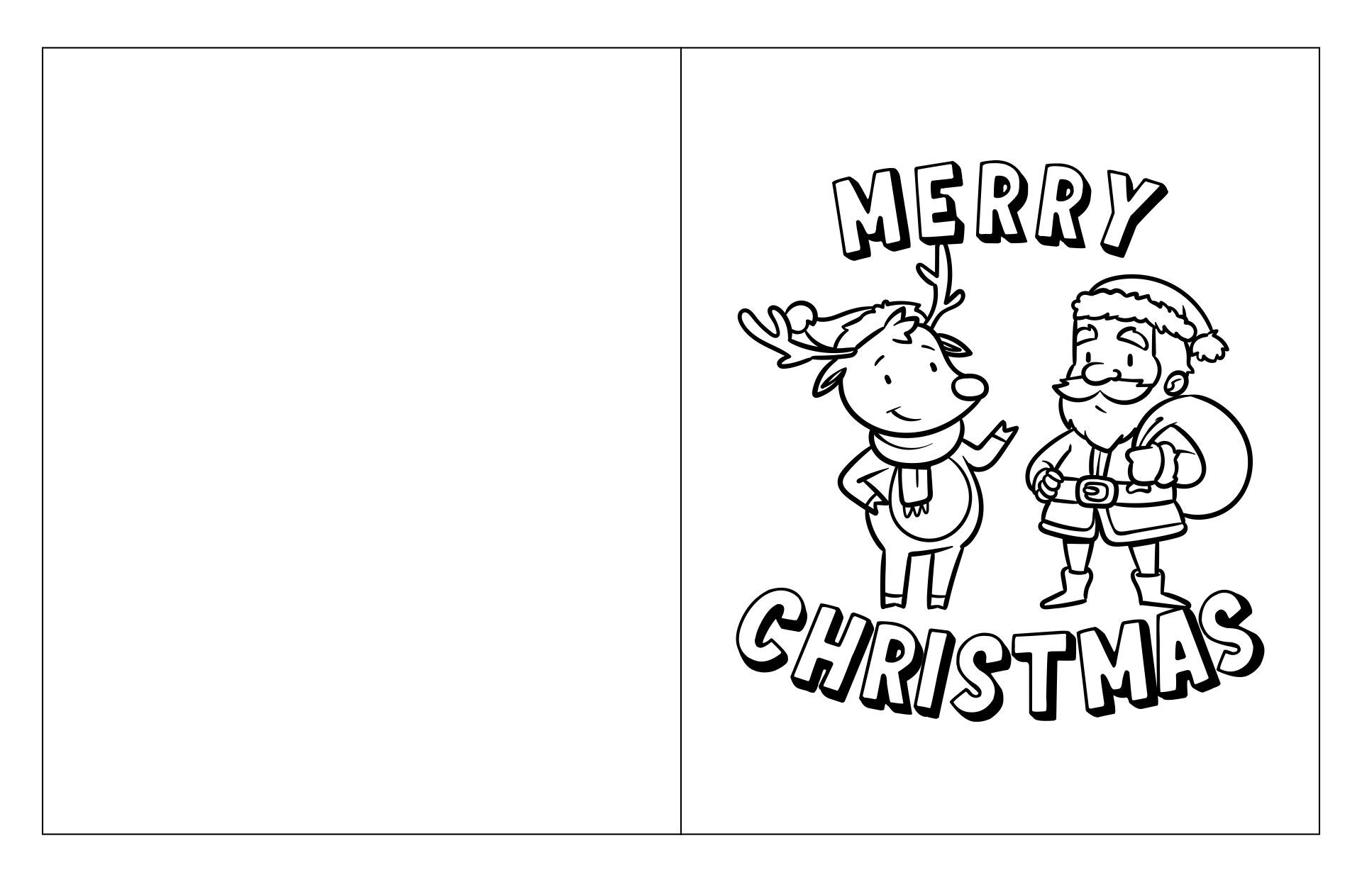 15 Best Printable Foldable Coloring Christmas Cards PDF For Free At Printablee Christmas Coloring Cards Printable Christmas Cards Christmas Cards Free