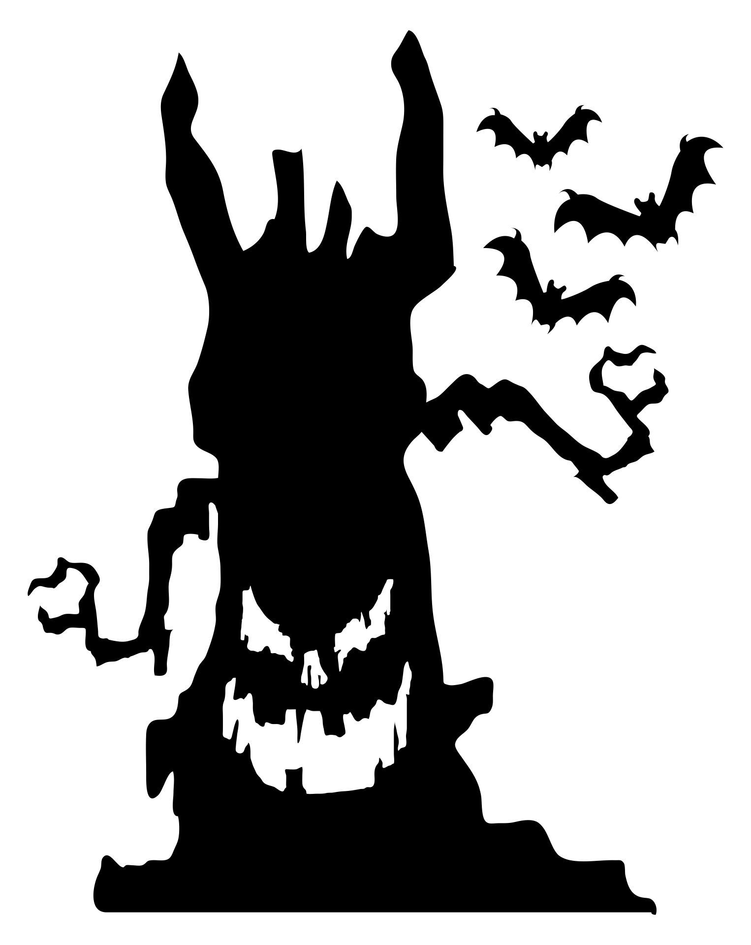15 Best Vintage Halloween Silhouettes Free Printable PDF For Free At Printablee Halloween Stencils Halloween Silhouettes Halloween Window Silhouettes