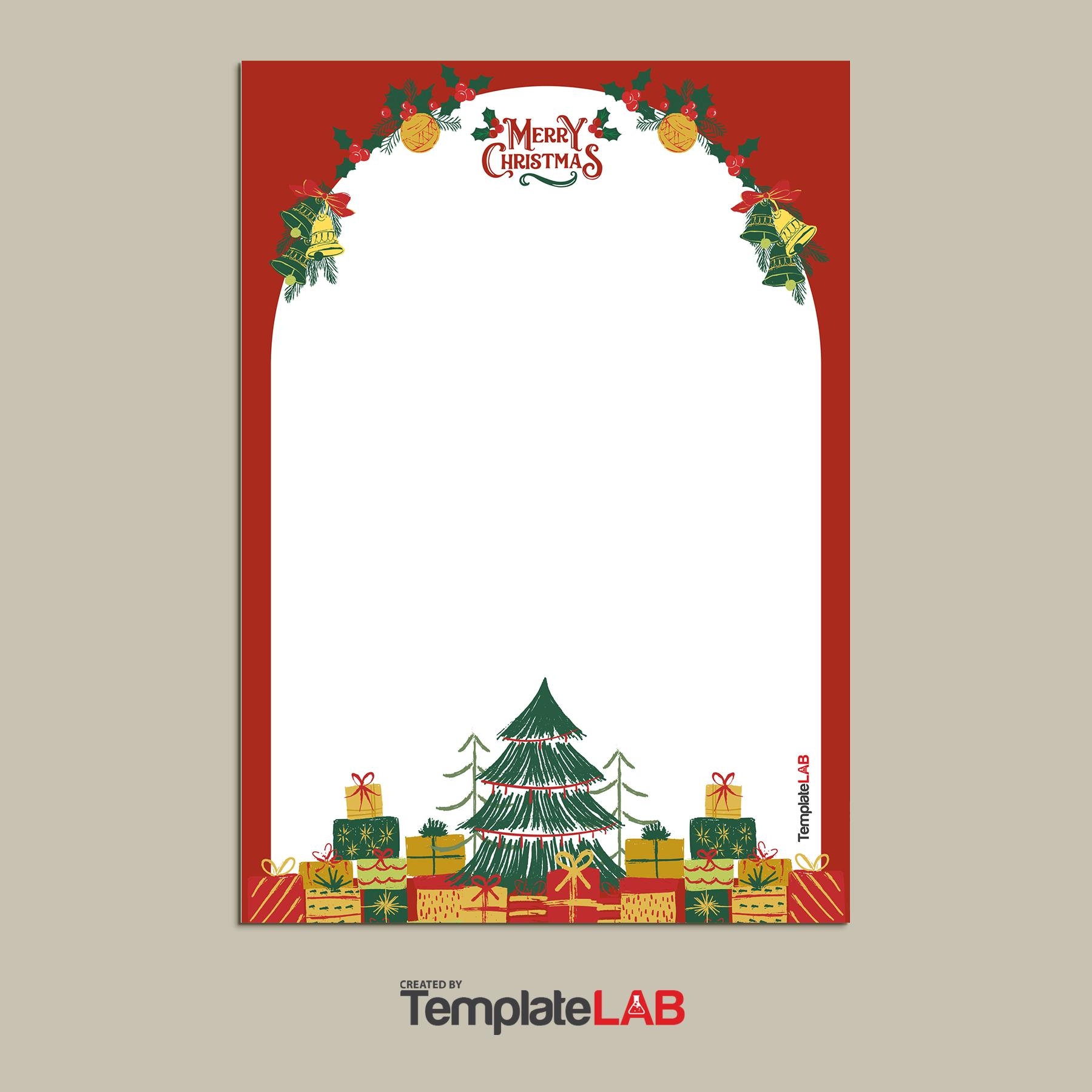 Free Printable Christmas Templates For Word