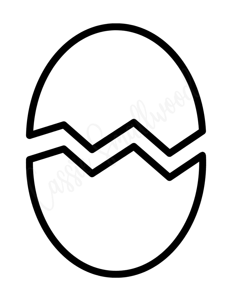 19 Egg Templates Free Printable Cassie Smallwood