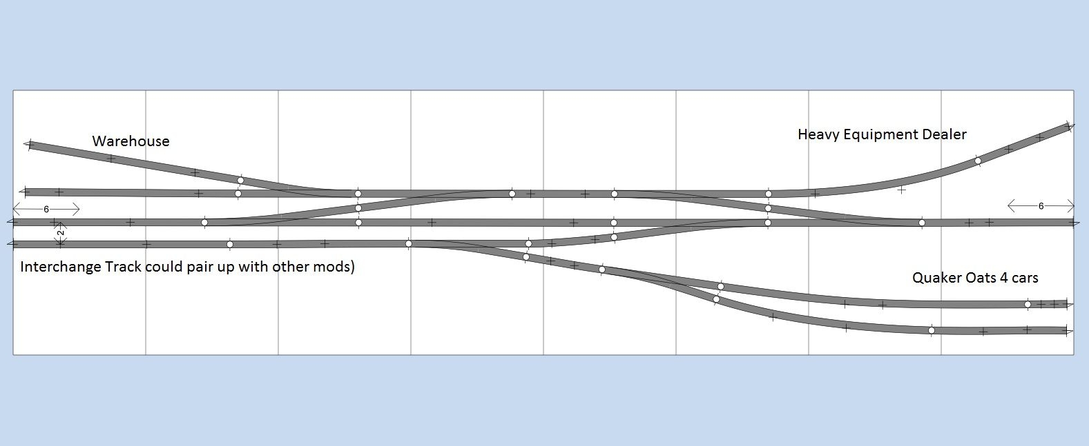 Free Printable Ho Scale Track Templates