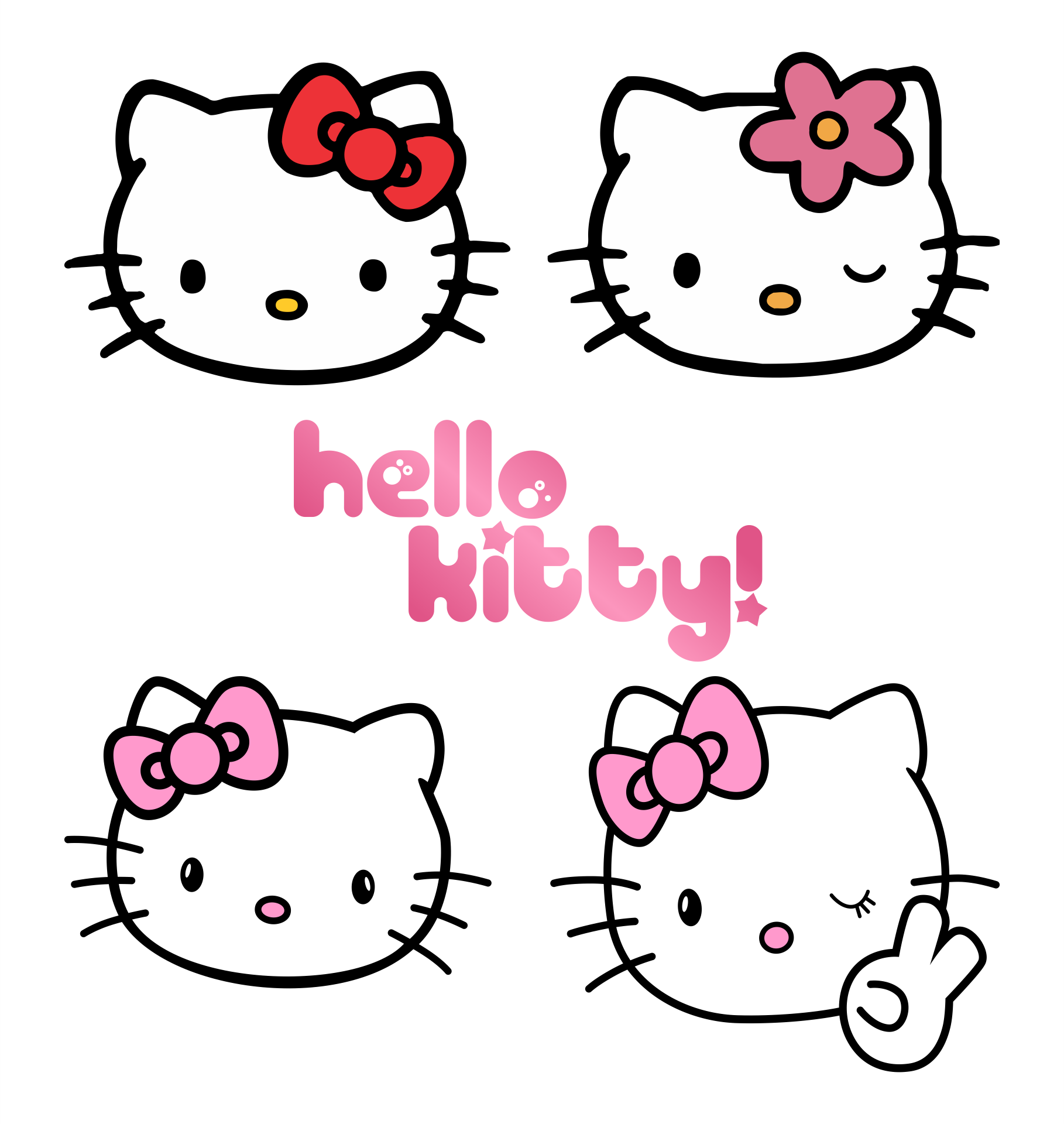 20 Best Printable Hello Kitty Face PDF For Free At Printablee Hello Kitty Printables Hello Kitty Birthday Hello Kitty Crafts