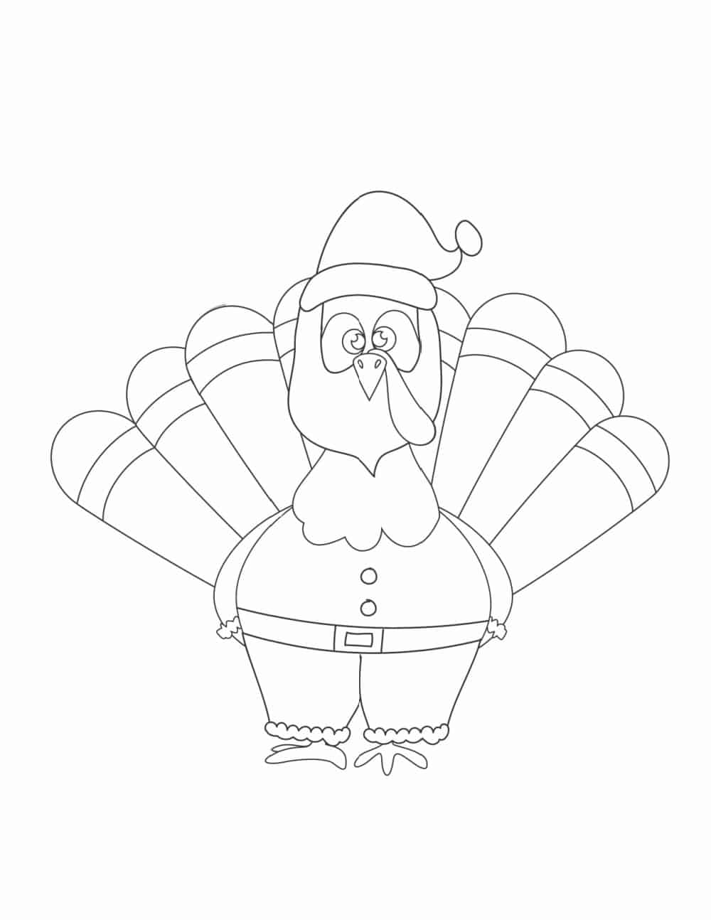 Printable Disguise A Turkey Template