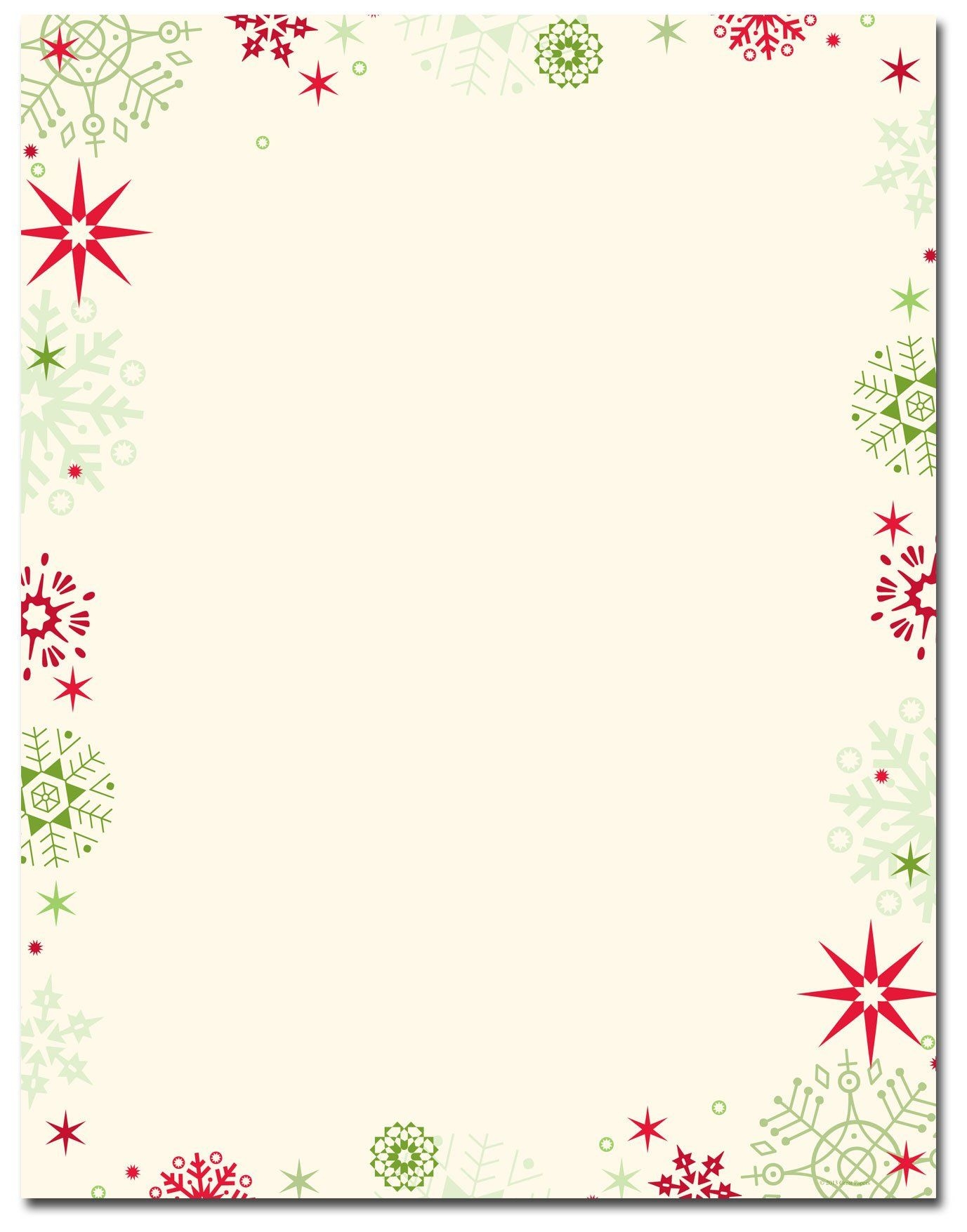 30 Free Printable Christmas Stationery Simple Template Design Christmas Letter Template Christmas Letter Template Free Holiday Letterhead