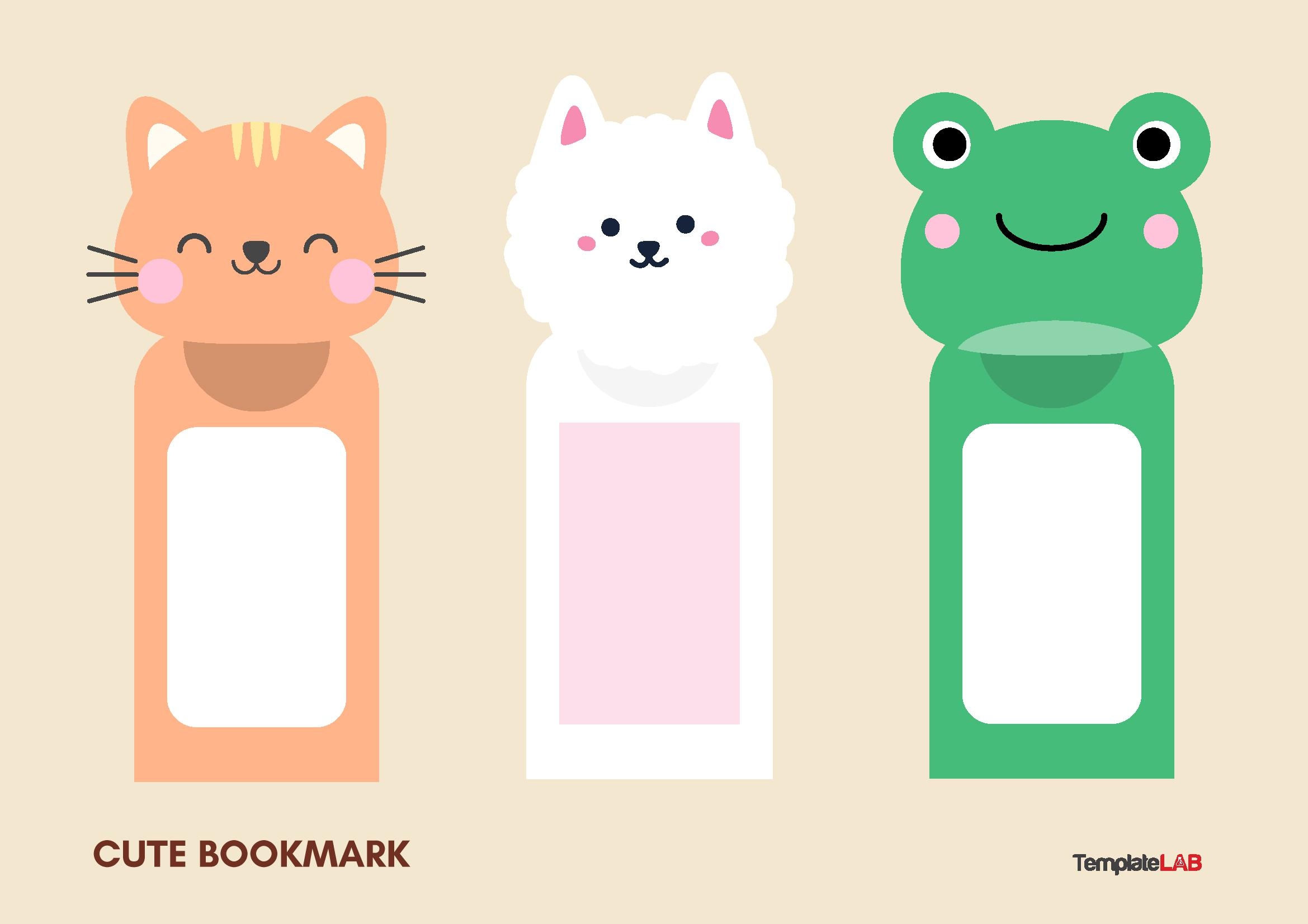 Bookmark Template Free Printable