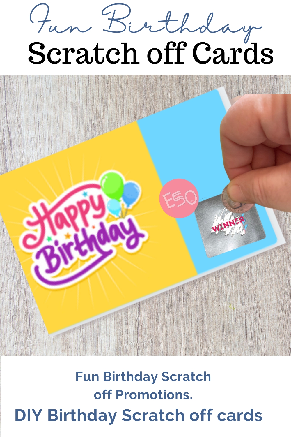 Printable Diy Scratch Off Card Templates