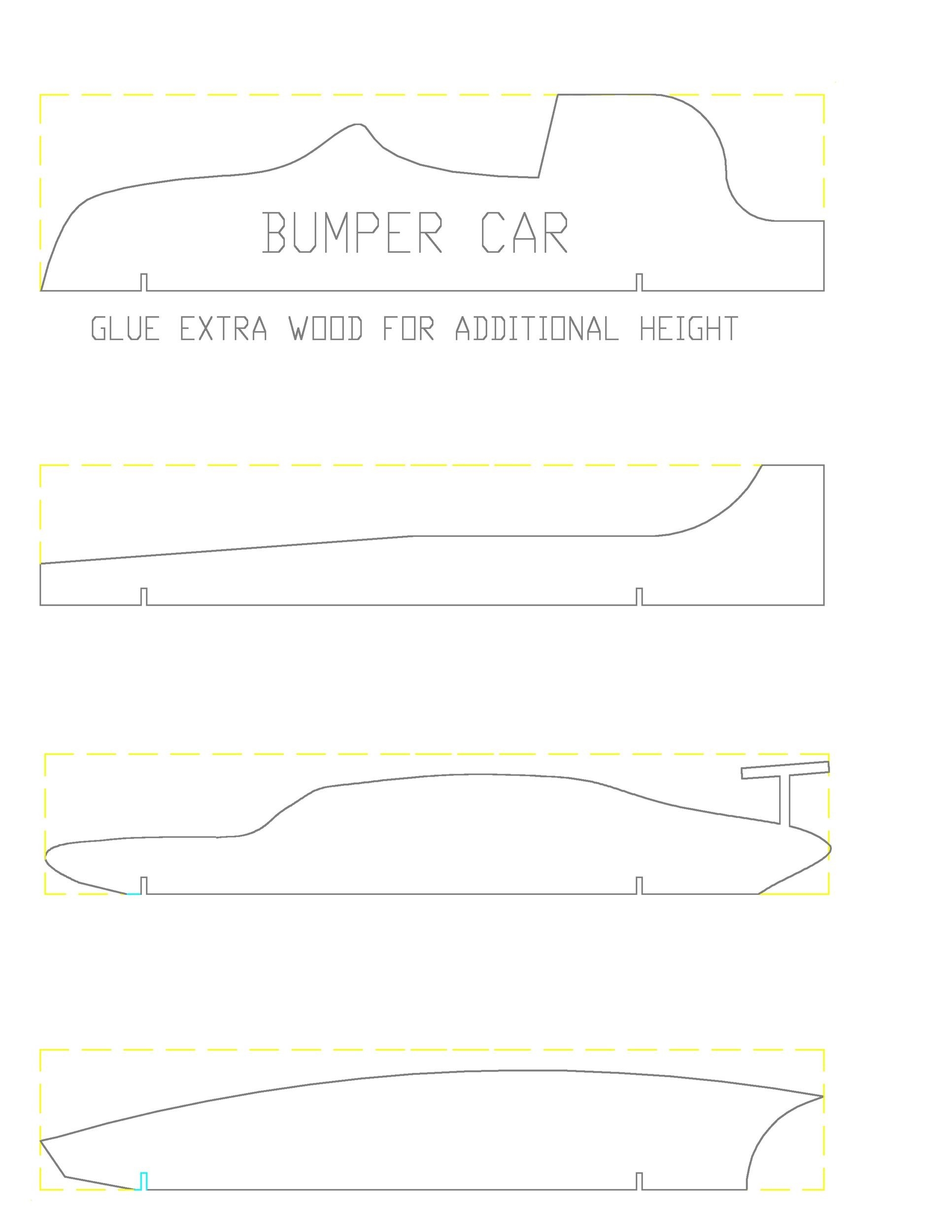Pinewood Derby Car Templates Printable Free
