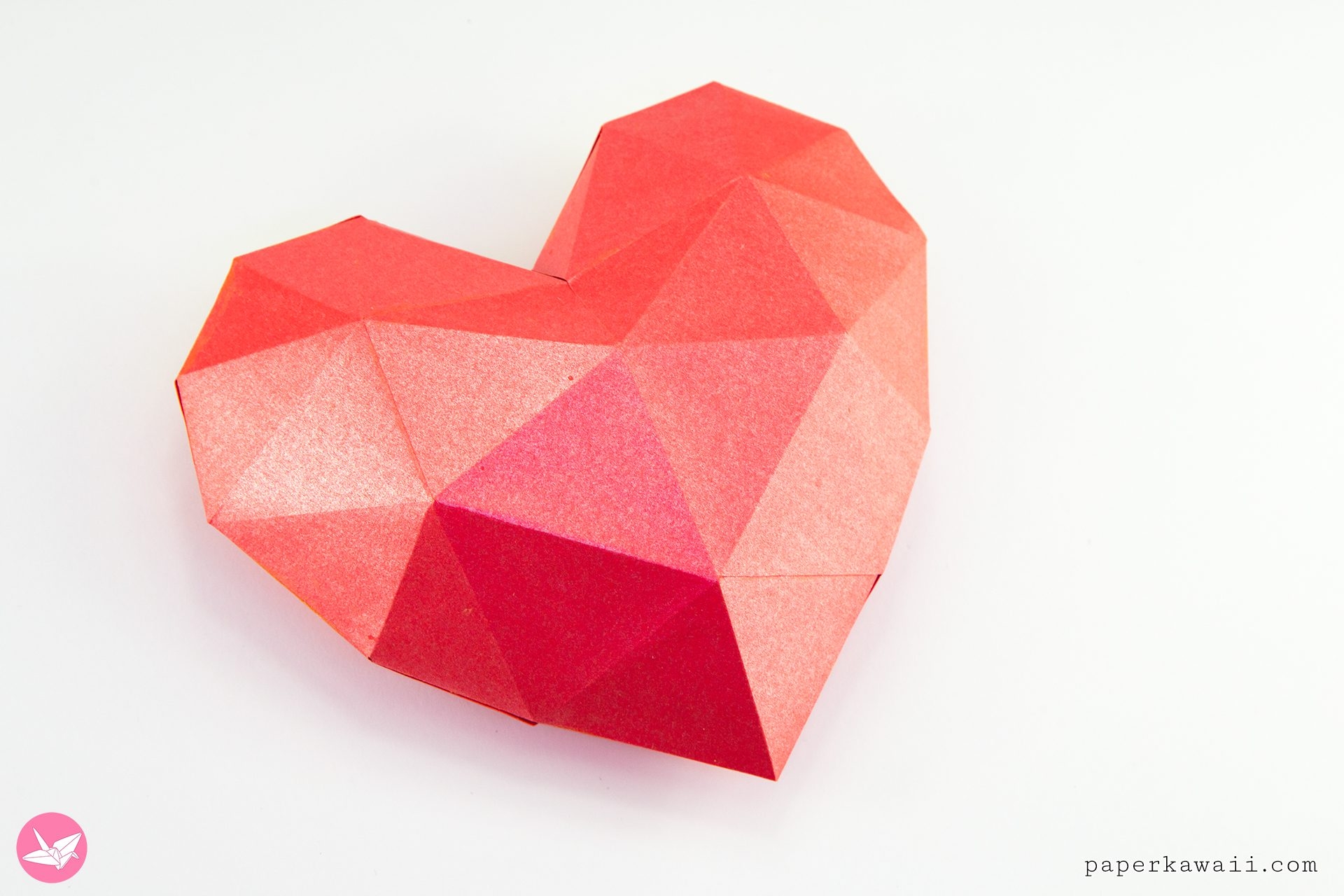 Printable 3D Heart Template