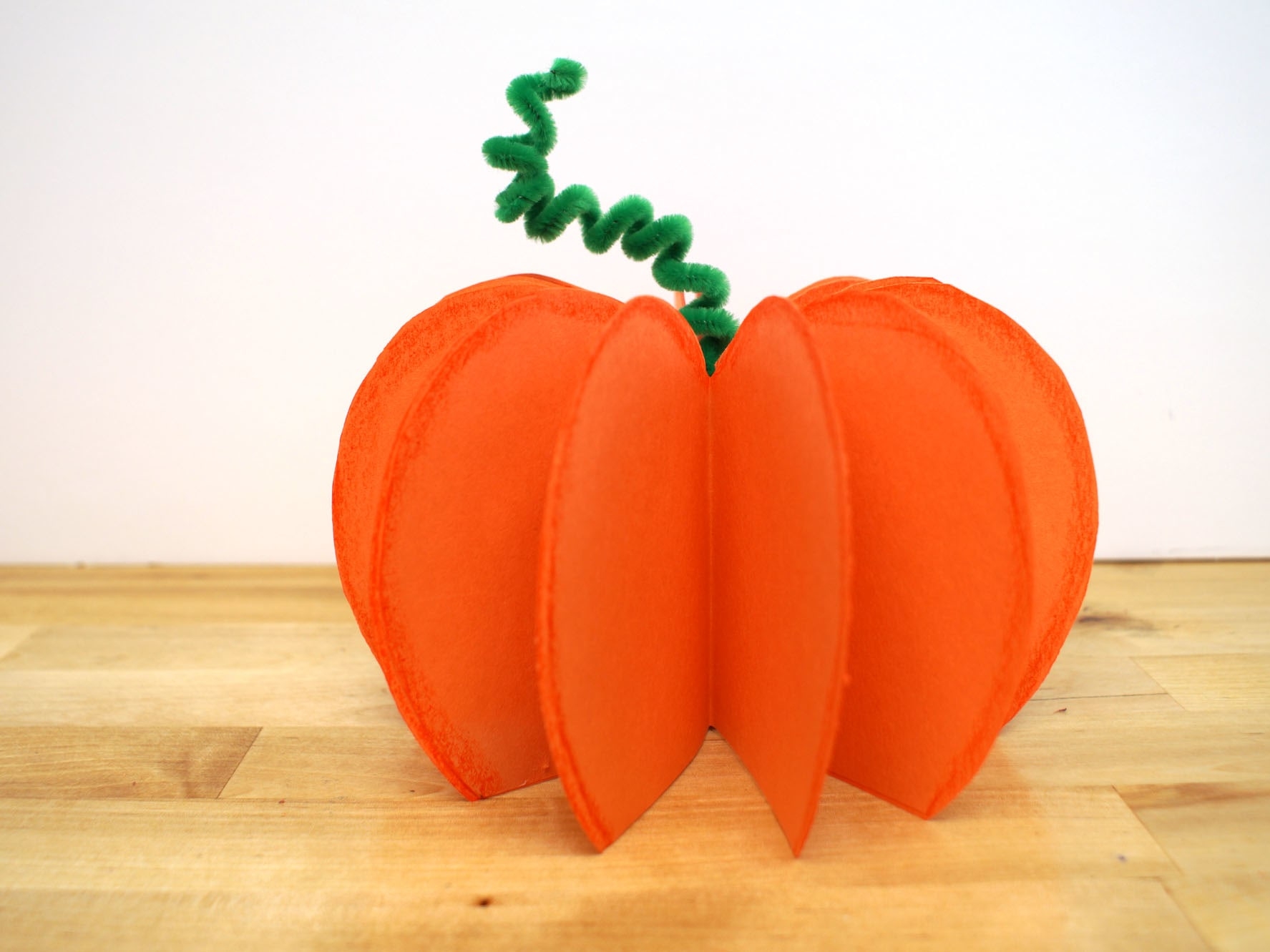 Printable 3D Paper Pumpkin Templates