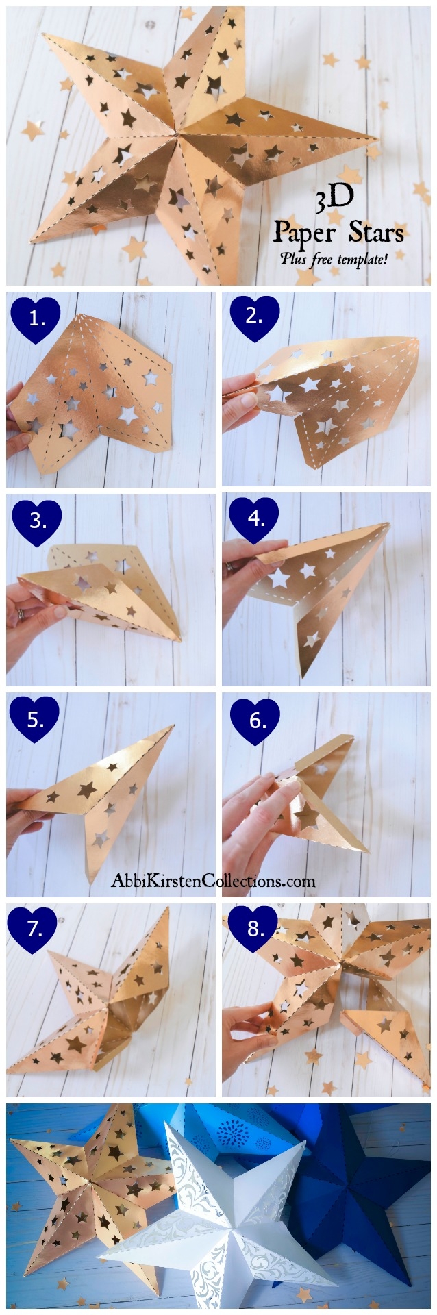 Printable Paper Star Template