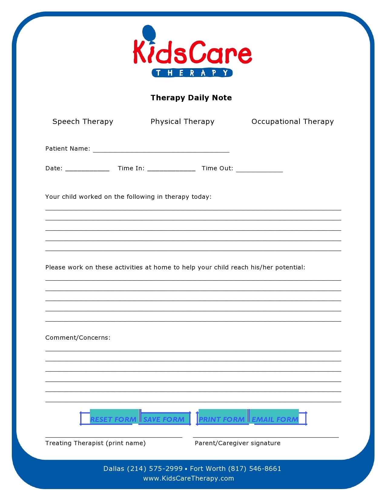 40 Free Therapy Notes Templates Progress Notes TemplateLab