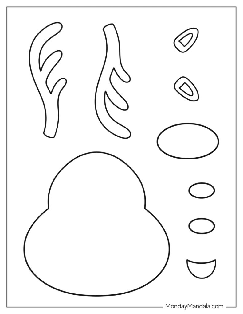 42 Reindeer Templates Free PDF Printables 
