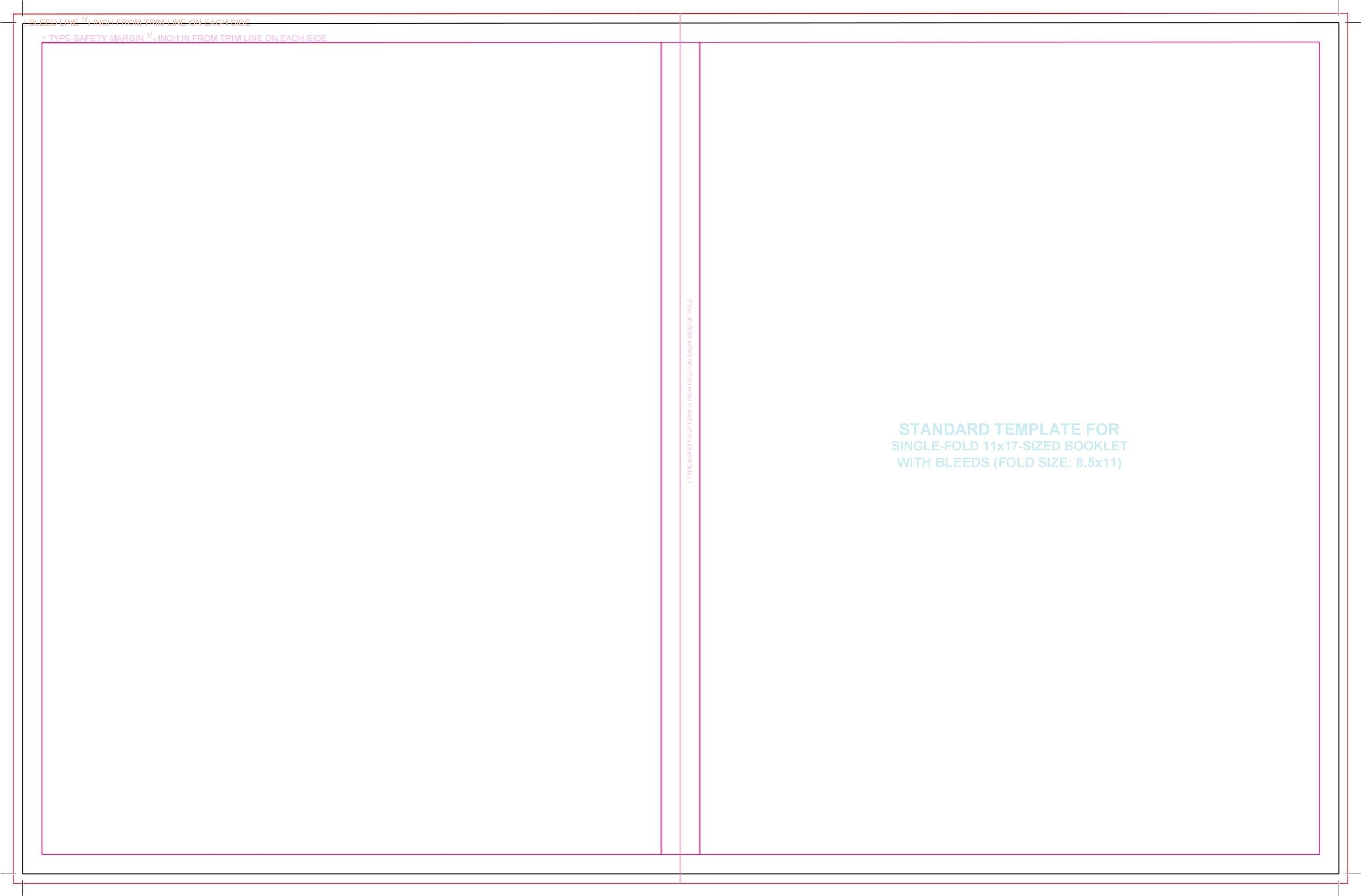 Printable Blank Book Template