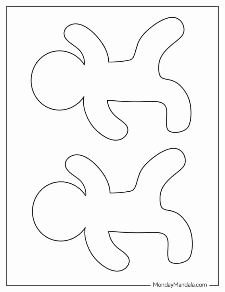 48 Gingerbread Man Templates Free PDF Printables 