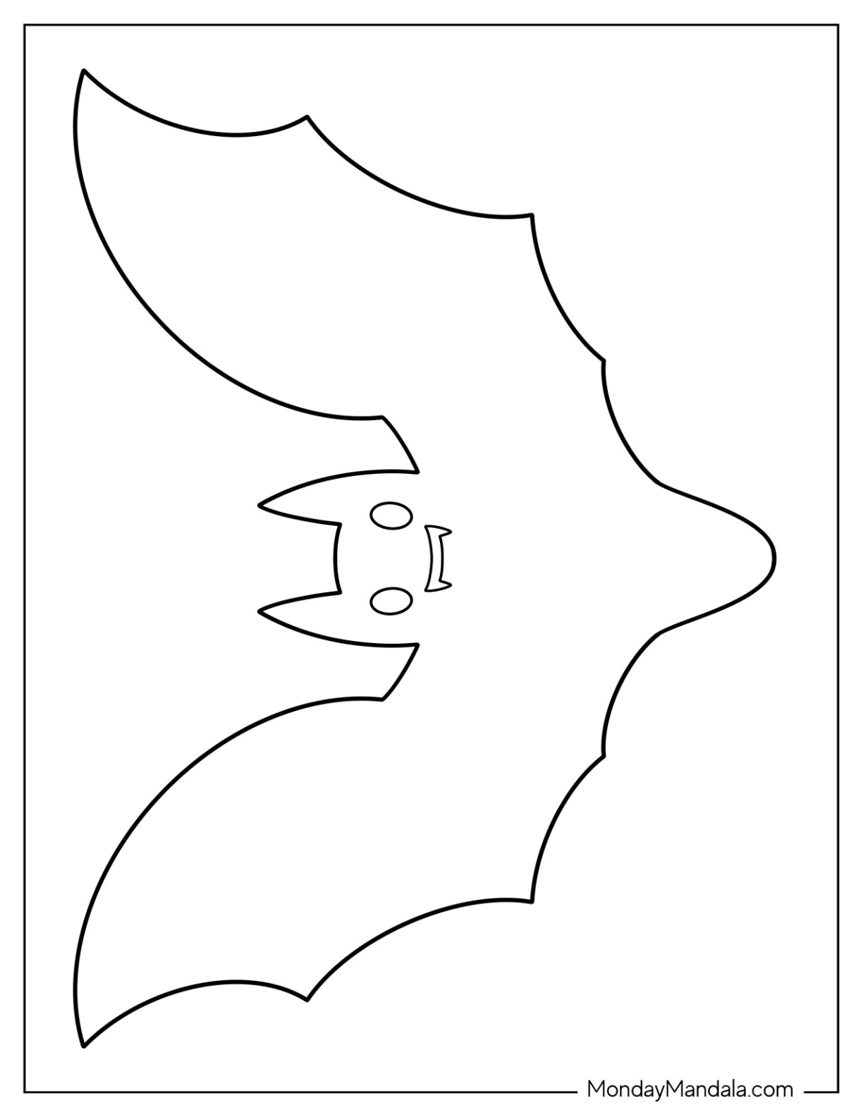 52 Bat Templates Free PDF Printables 