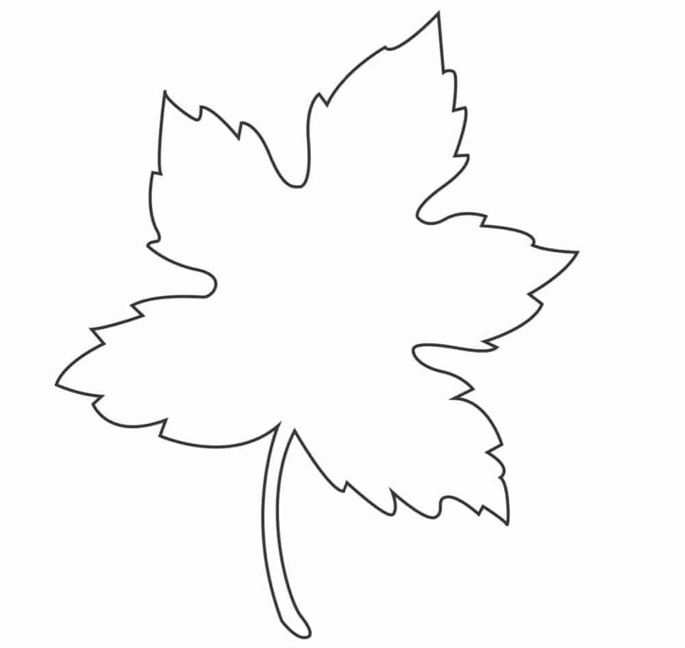 Free Printable Templates Fall Leaves