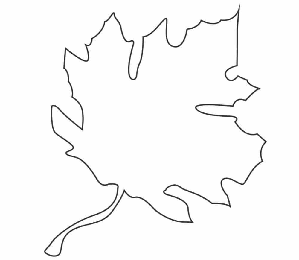 6 Free Fall Leaf Template Printables Freebie Finding Mom