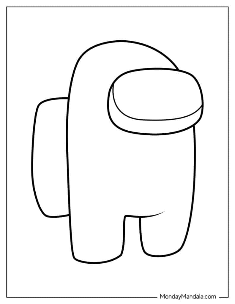 65 Among Us Coloring Pages Free PDF Printables 