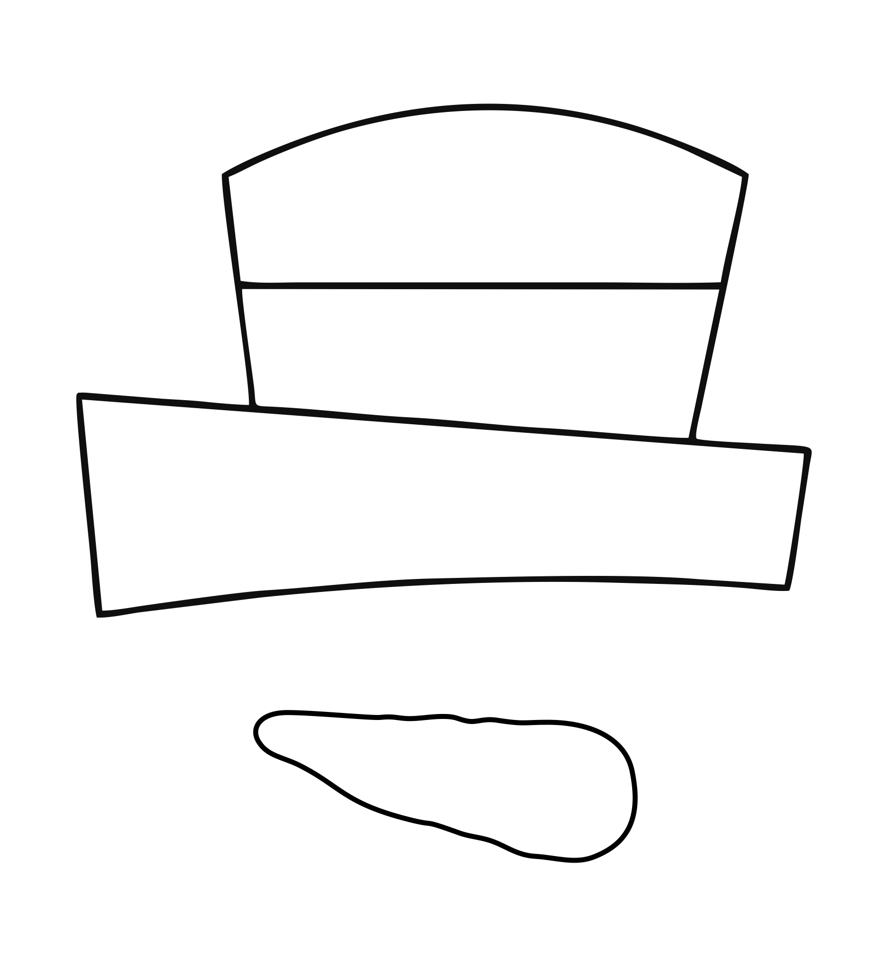 Free Printable Snowman Nose Template