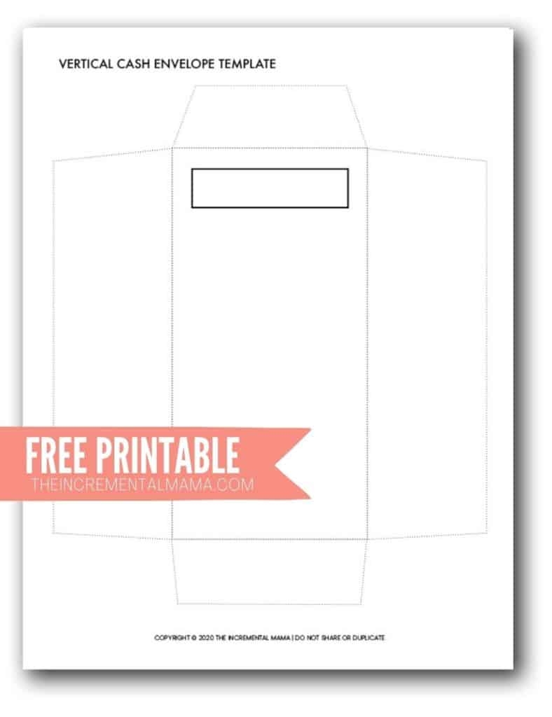 Printable Money Envelope Template