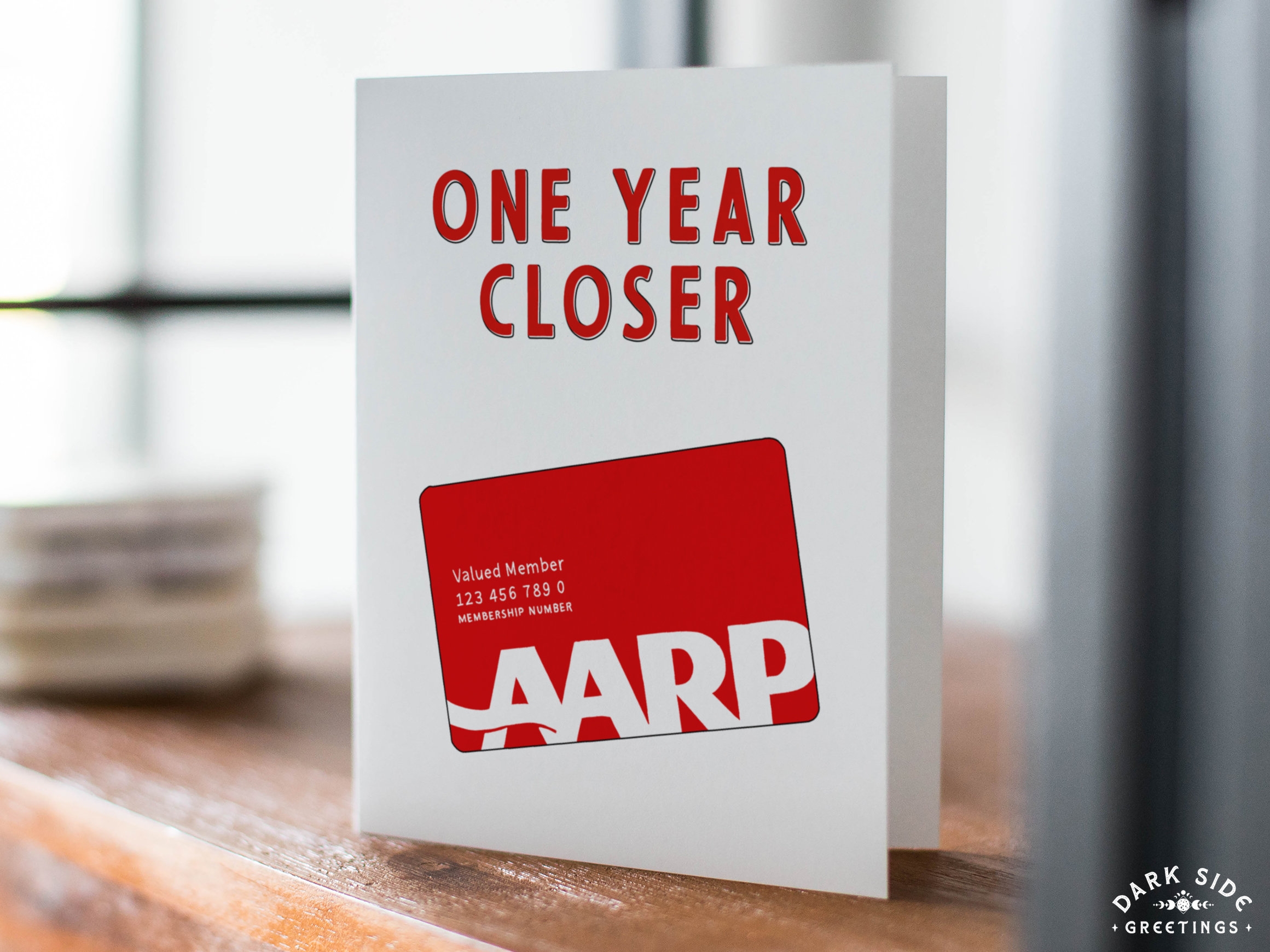Printable Fake Aarp Card Template