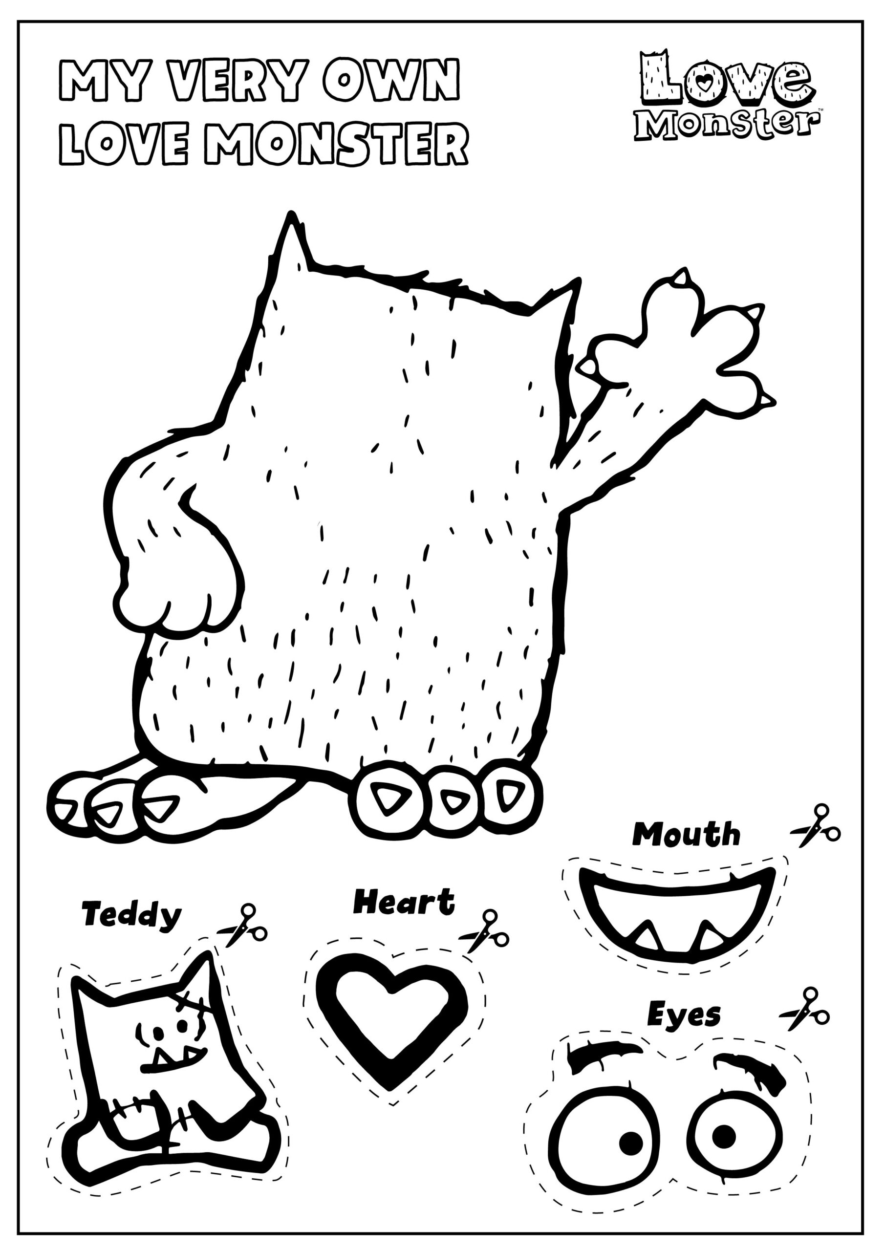 Activity Sheets Everyone s Favourite Monster