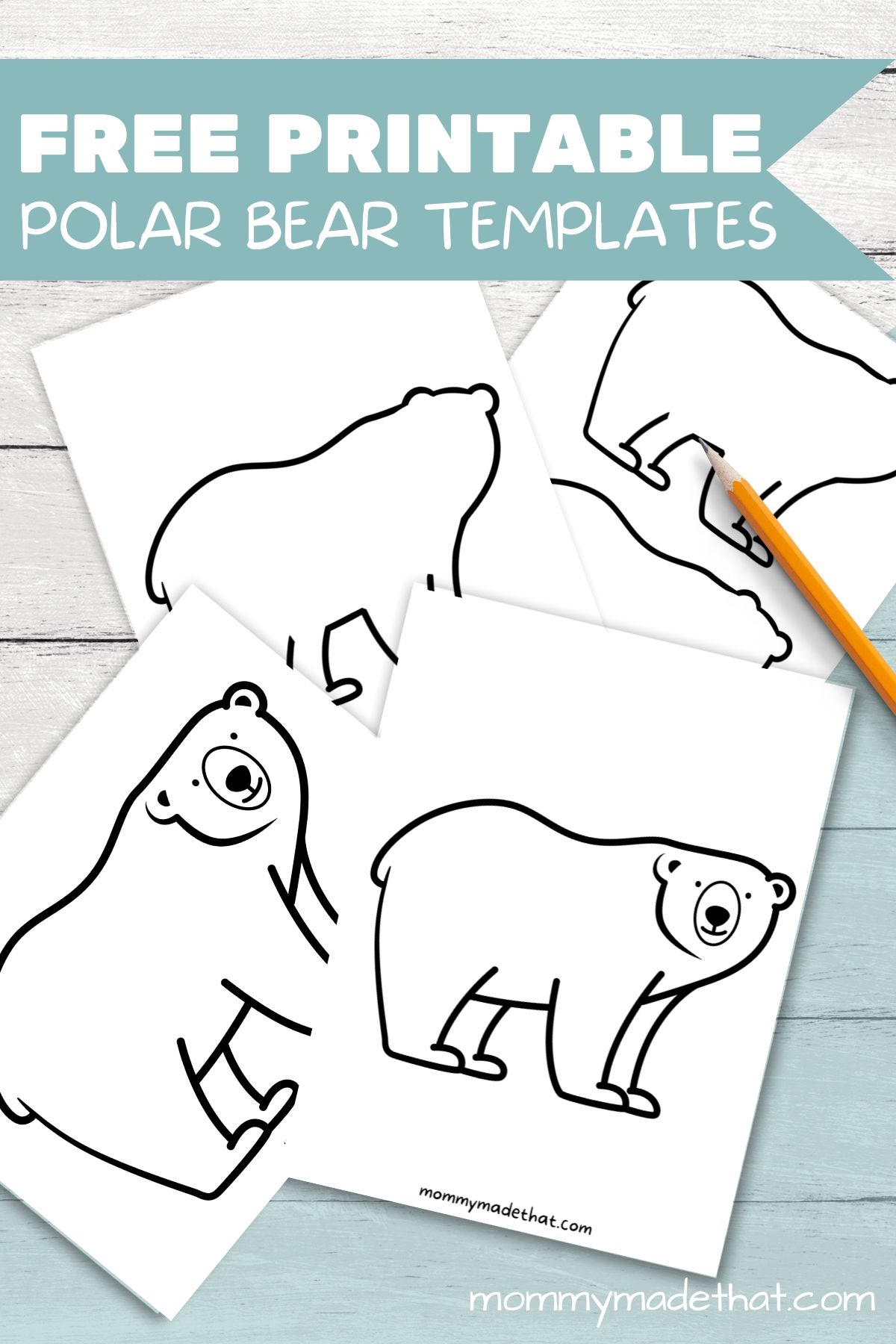 Free Printable Bear Template