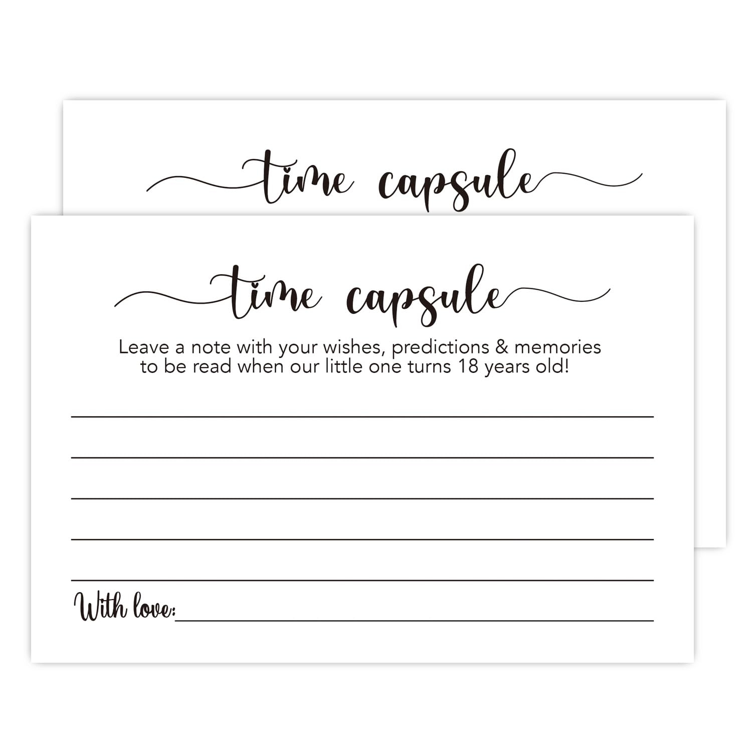 Free Printable Time Capsule Template