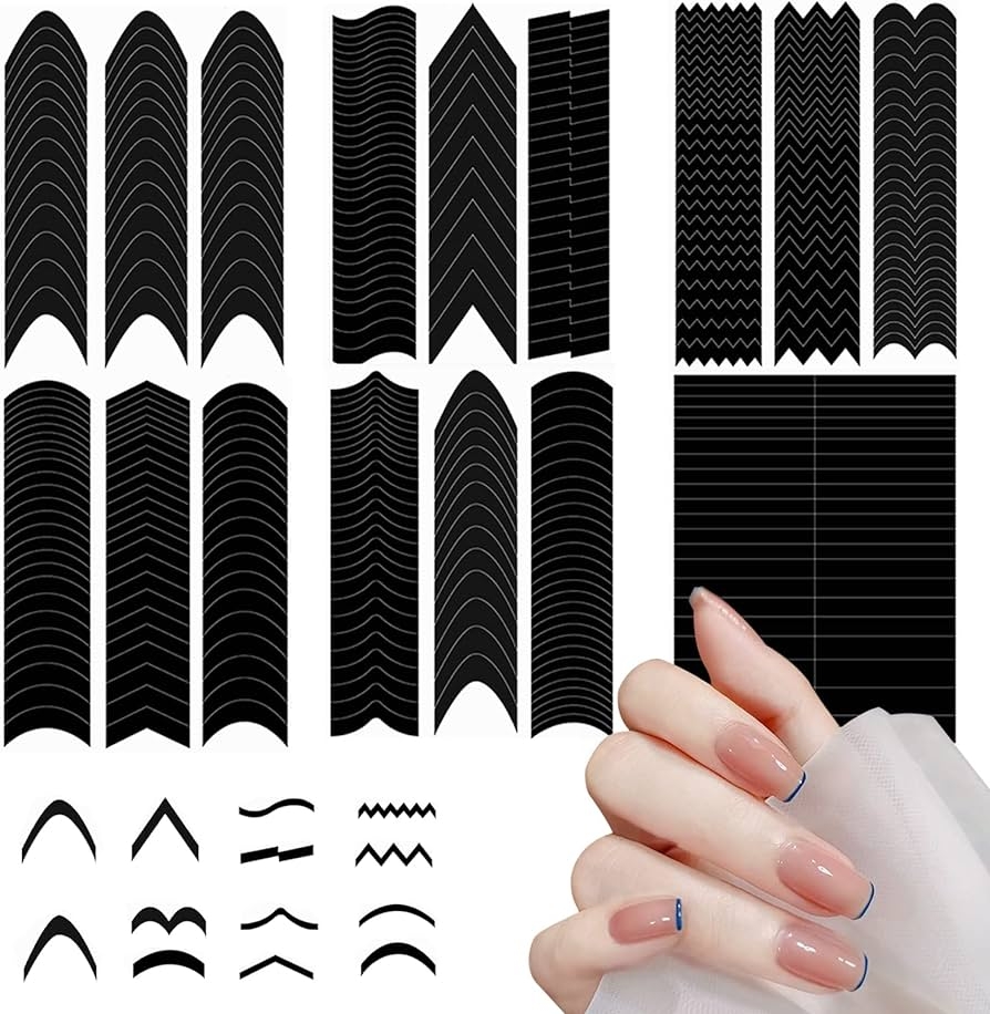 Printable French Tip Template