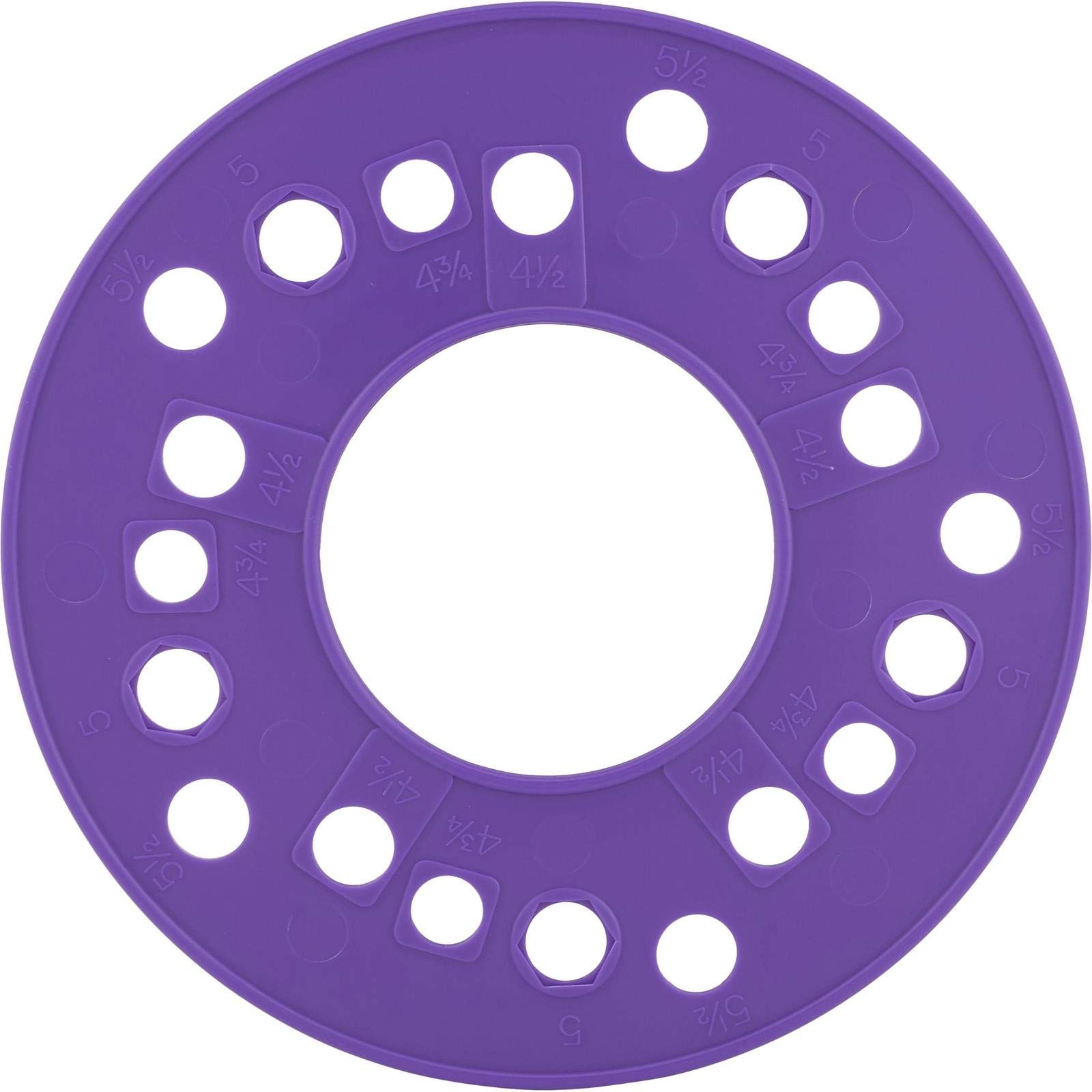 Bolt Pattern Template Printable