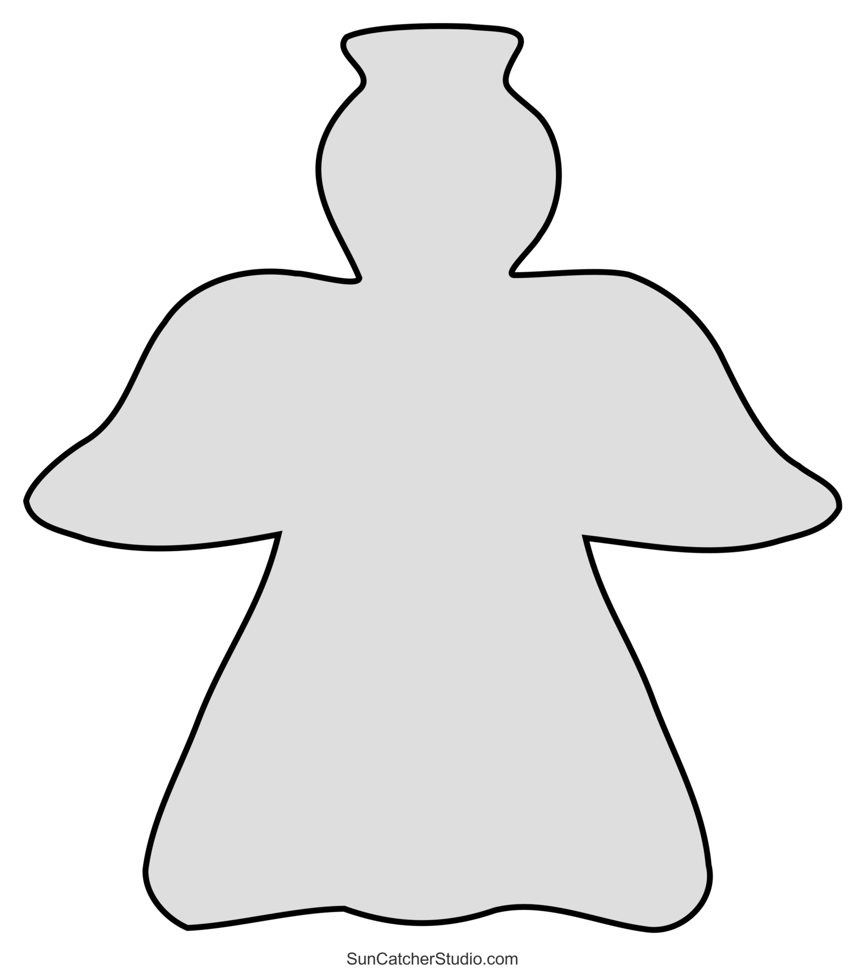 Angel Templates And Stencils Free Printable Patterns DIY Projects Patterns Monograms Designs Templates