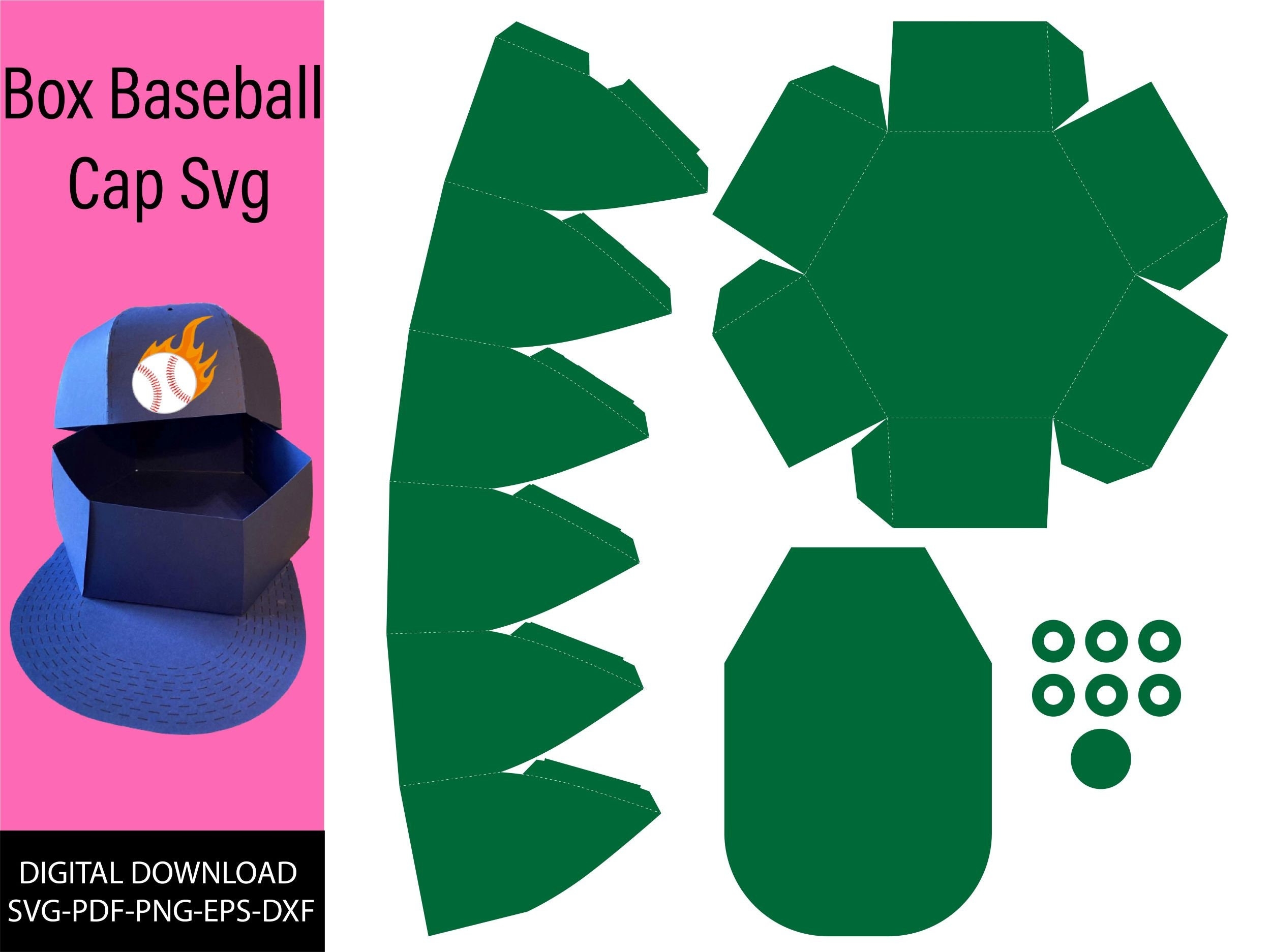 Printable Baseball Cap Template