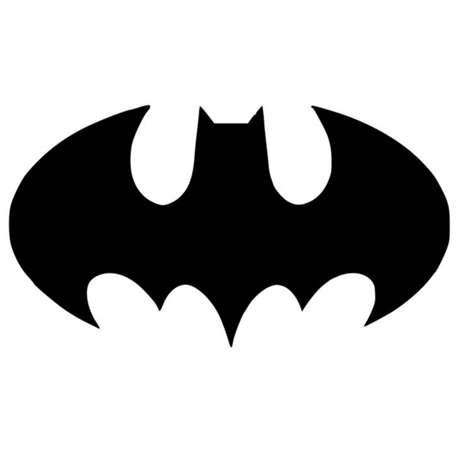 Batman Symbol Printable Template