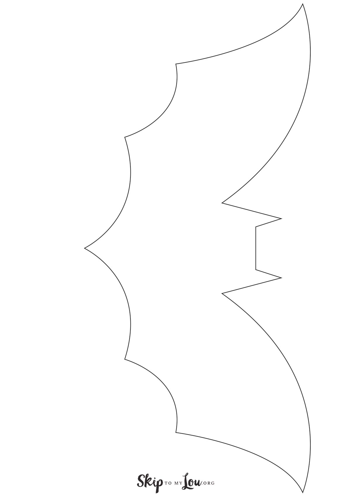 Bat Template Skip To My Lou