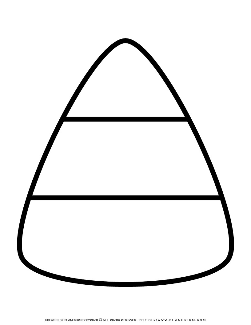 Candy Corn Printable Templates