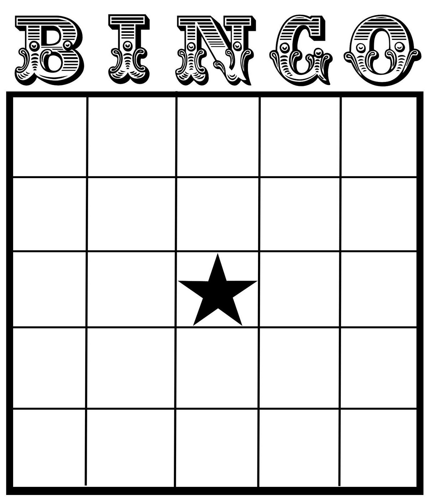 Bingo Card Printables To Share Bingo Card Template Bingo Cards Printable Free Bingo Cards