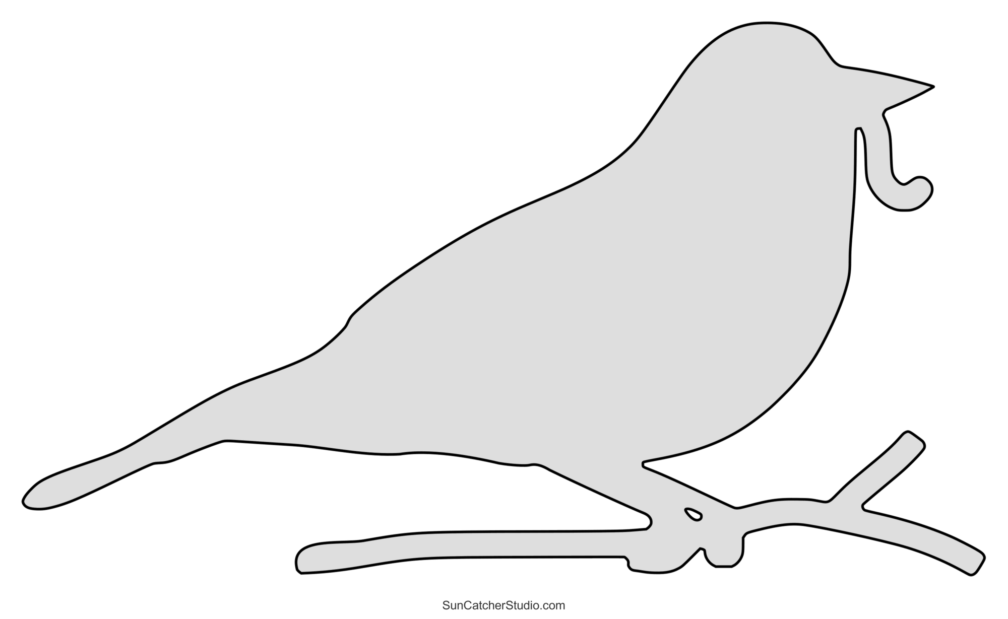 Bird Template Printable Free