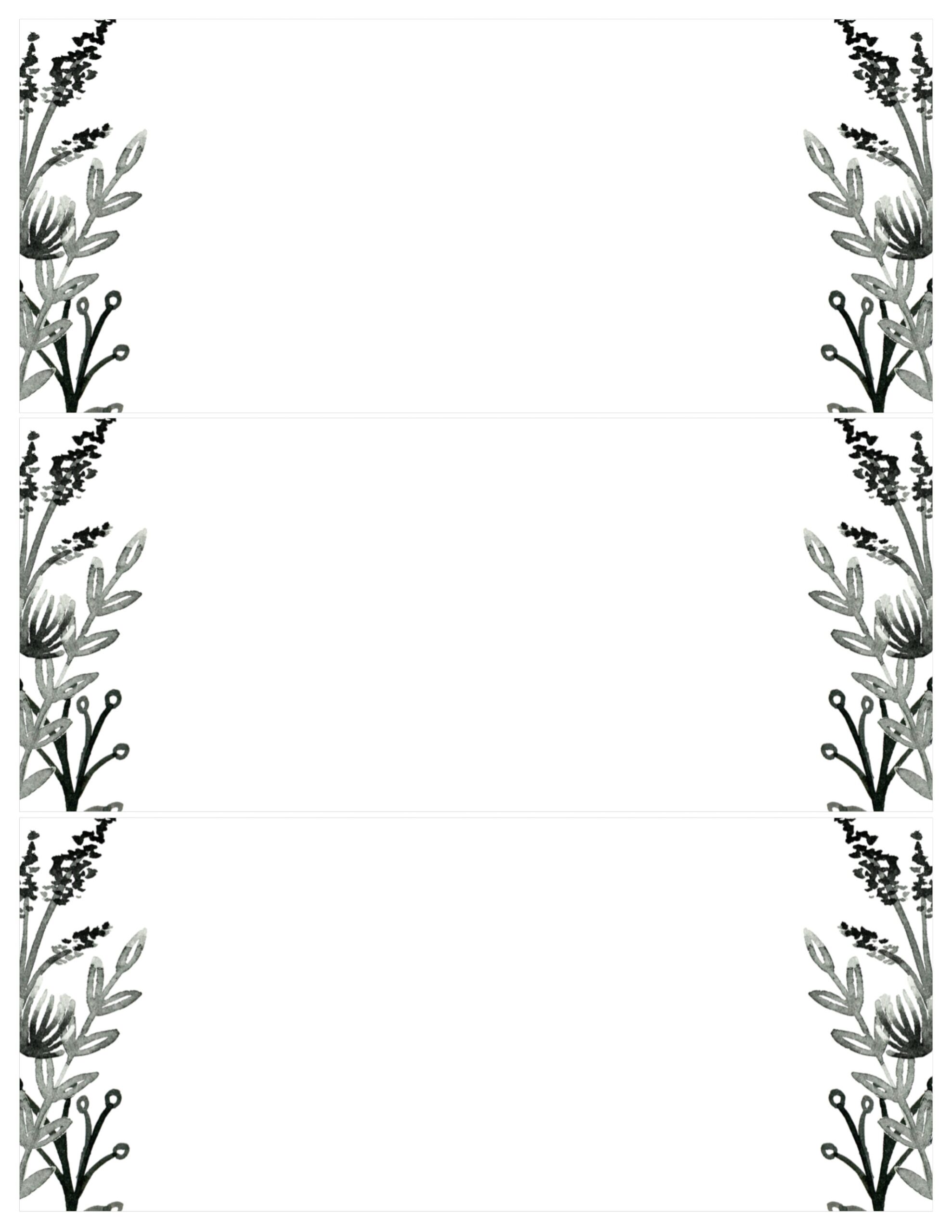 Free Printable Black And White Birthday Invitation Templates