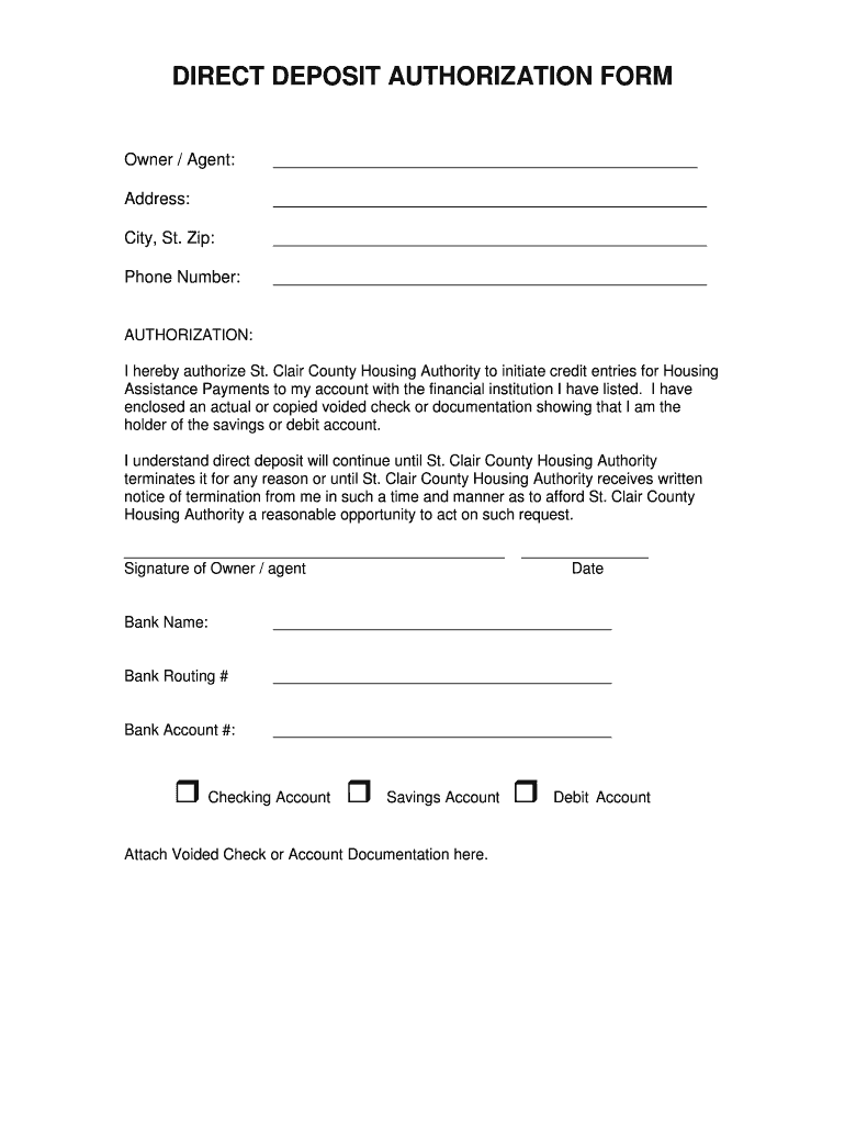 Blank Ach Form Fill Online Printable Fillable Blank PdfFiller