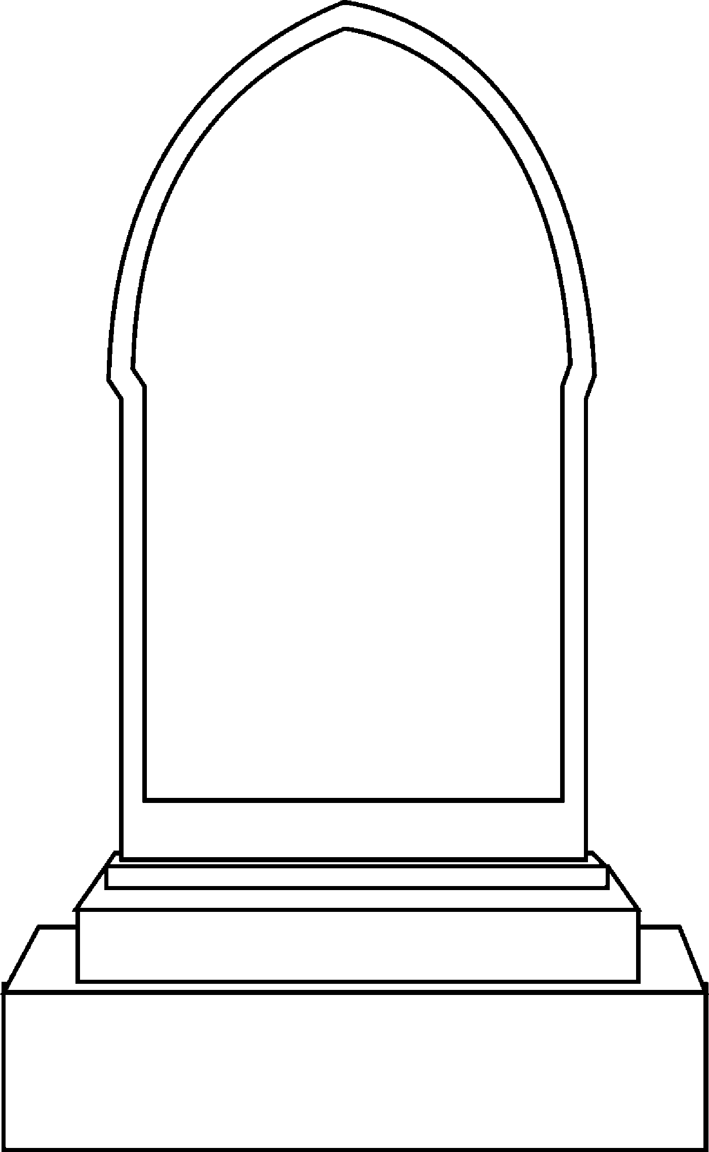 Free Printable Tombstone Template
