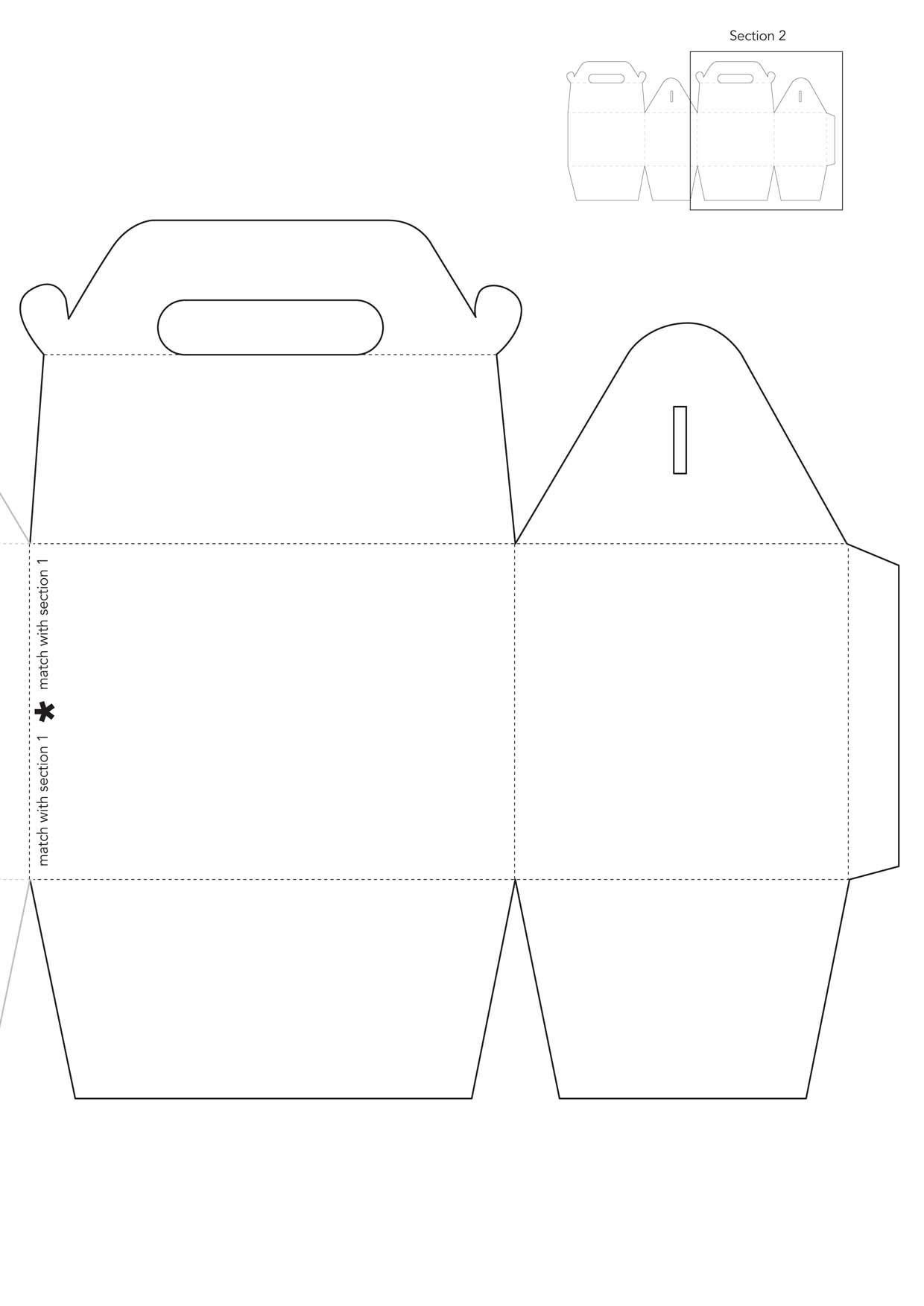 Box Templates Free Printable Gift Box Template To Download From Issue 59 Papercraft Box Template Printable Gift Box Template Printable Paper Box Template