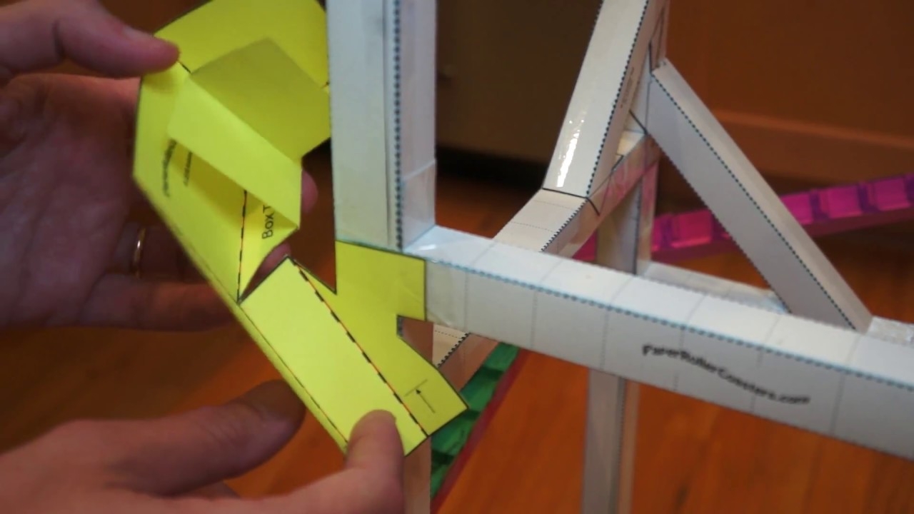 Box Turn Instructions PaperRollerCoasters YouTube