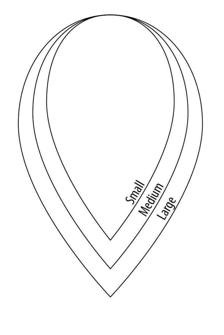 Free Printable Leather Earring Template