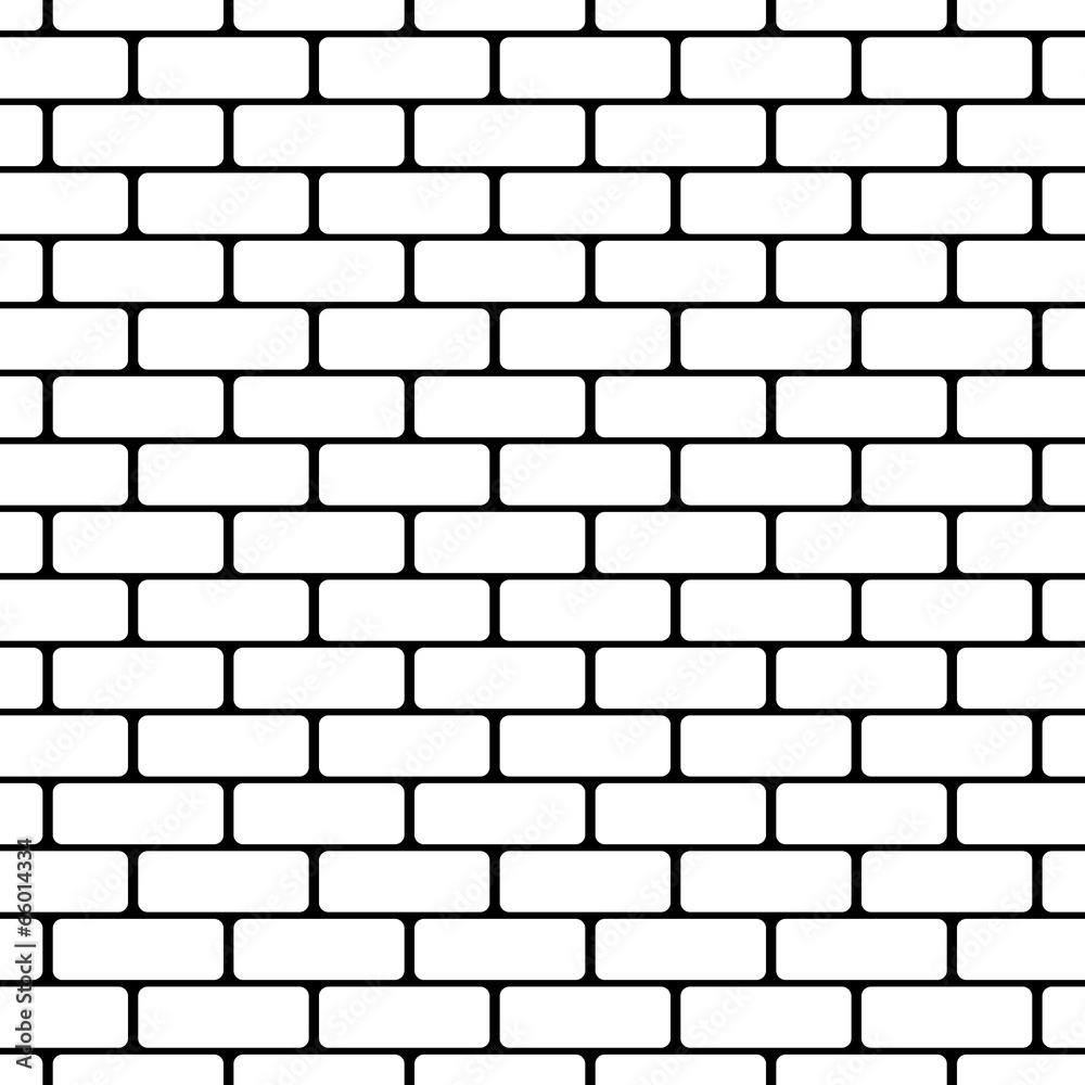 Brick Wall Pattern Vector Background Stock Vector Adobe Stock