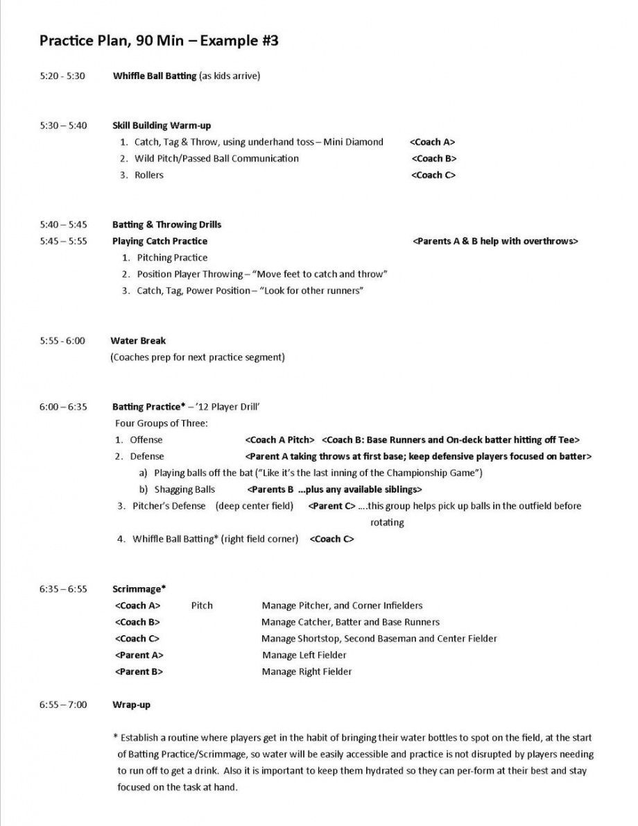 Browse Our Example Of Softball Practice Schedule Template For Free Basketball Practice Plans Volleyball Practice Plans Basketball Practice