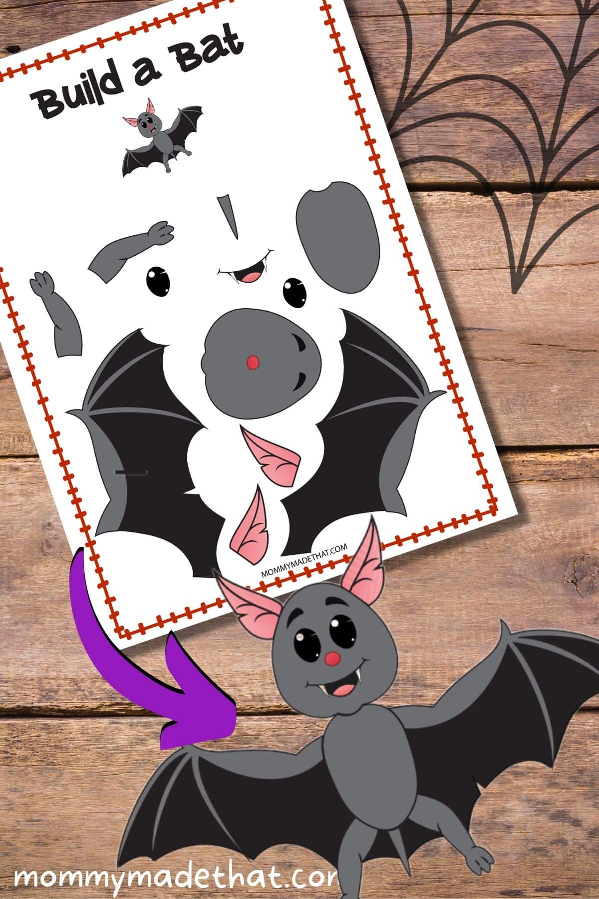 Bat Craft Template Printable